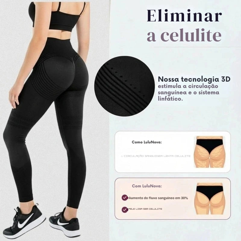 Legging Esculpidora 3D - Anticelulítico
