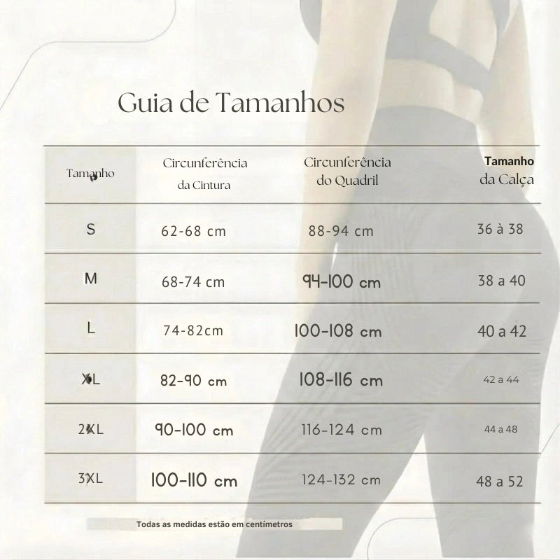 Legging Esculpidora 3D - Anticelulítico
