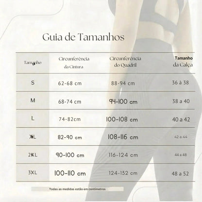 Legging Esculpidora 3D - Anticelulítico