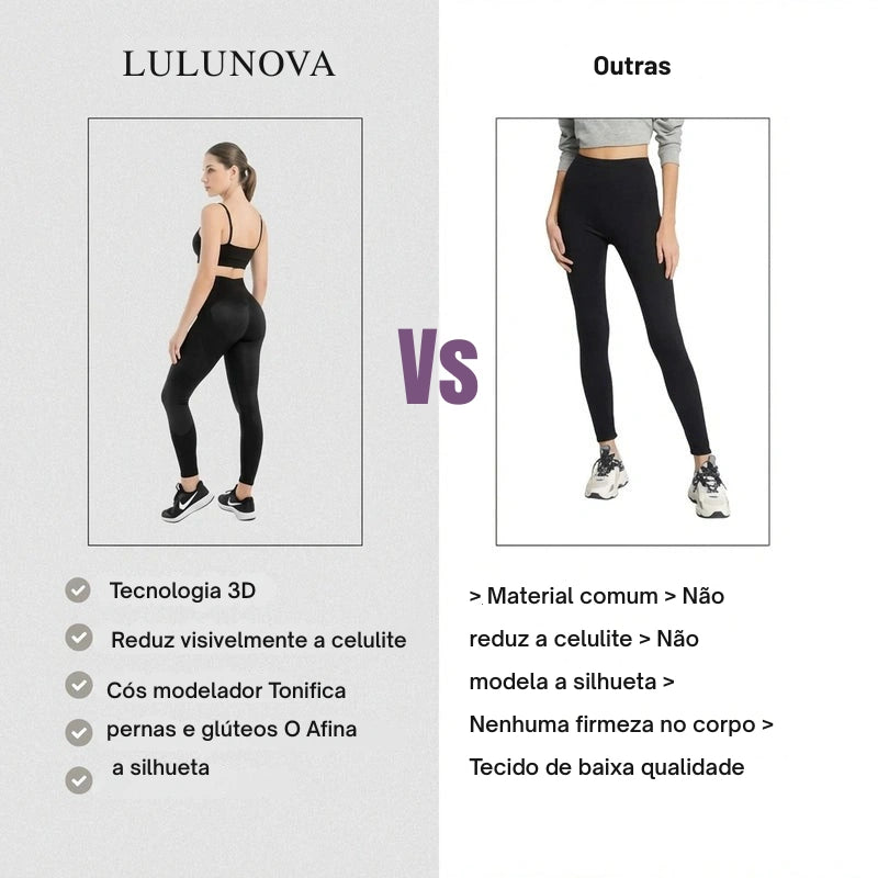 Legging Esculpidora 3D - Anticelulítico