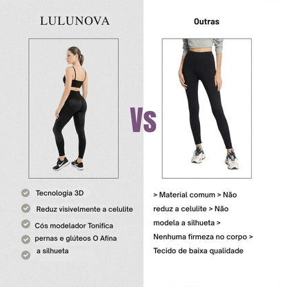 Legging Esculpidora 3D - Anticelulítico