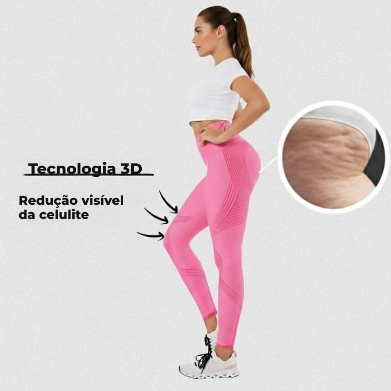 Legging Esculpidora 3D - Anticelulítico