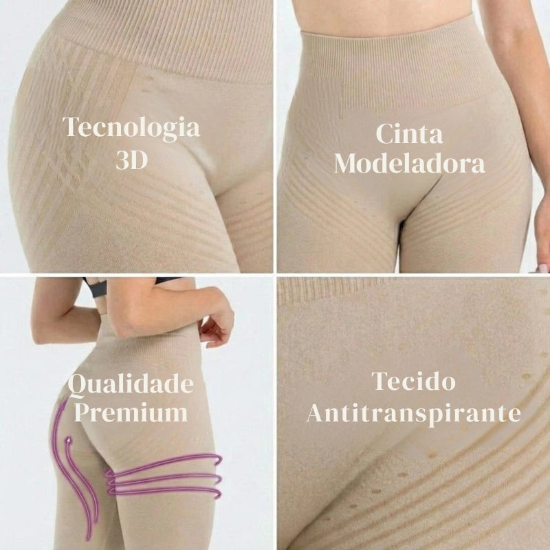 Legging Esculpidora 3D - Anticelulítico