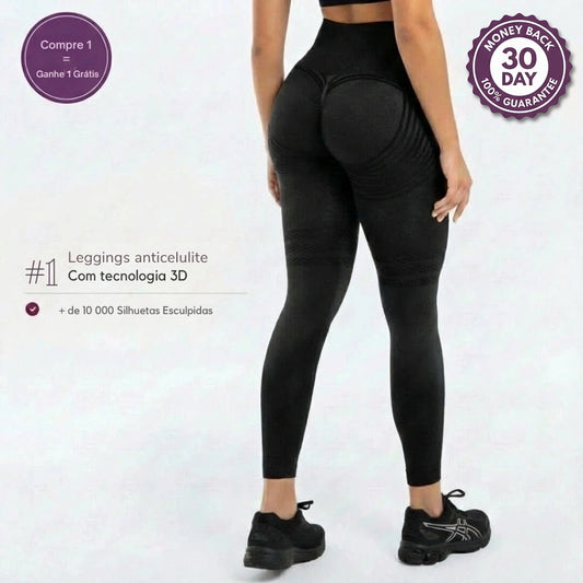 Legging Esculpidora 3D - Anticelulítico