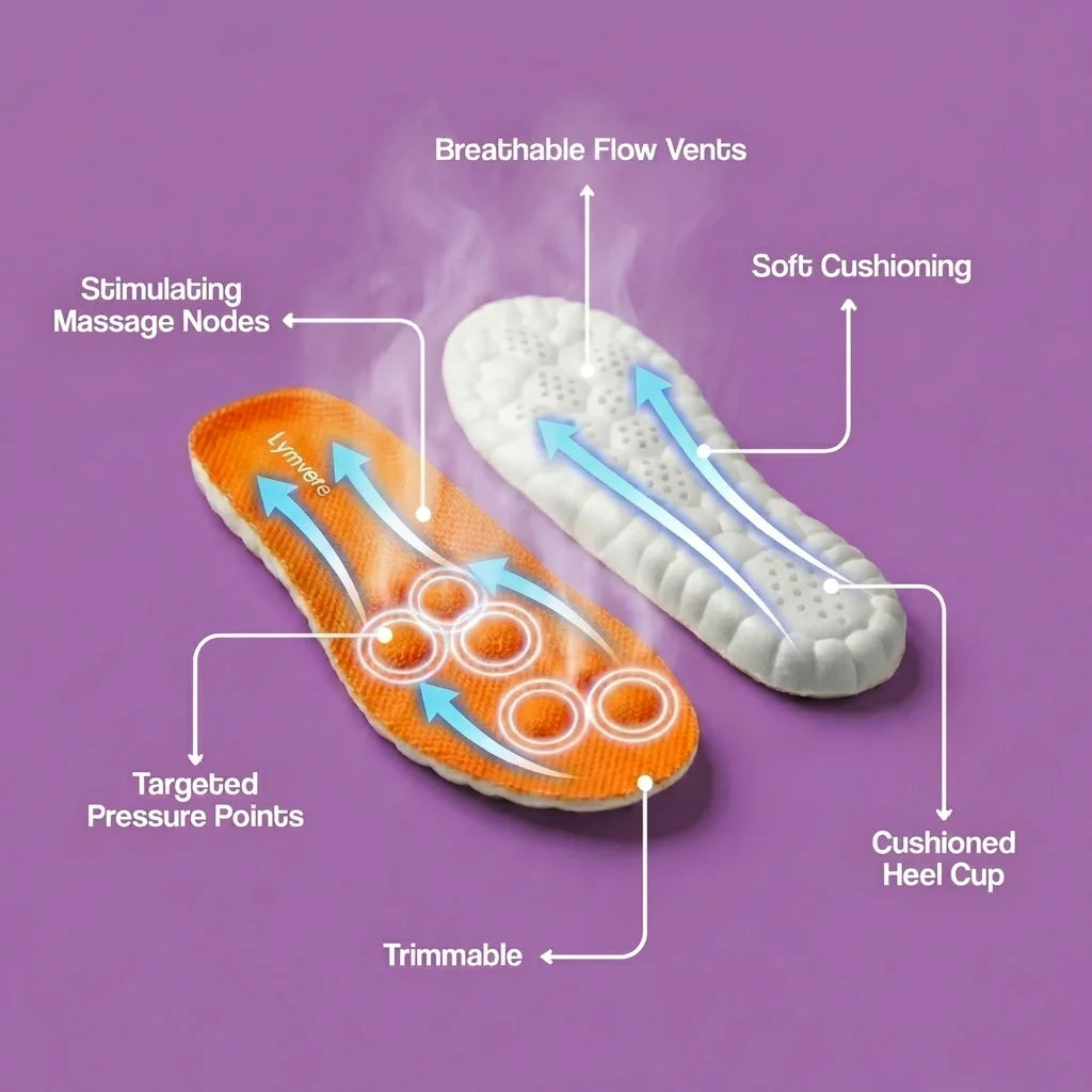 Lymphatic Drainage Insoles